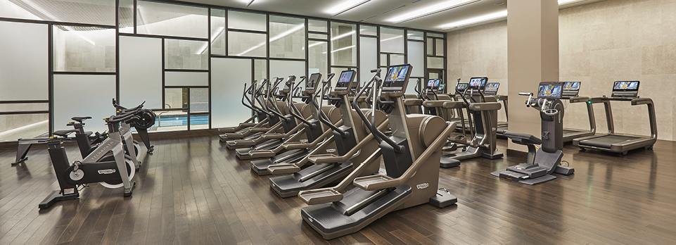 EOS fitness center with high-performance equipement